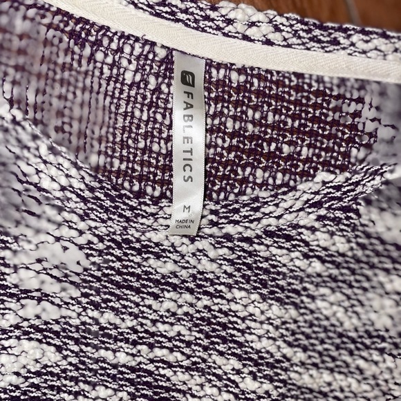 🏷️ 3/$15 SALE Fabletics Mesh Sweater - Picture 5 of 9